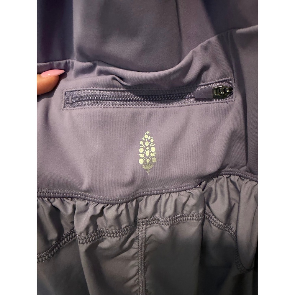 Free People Movement Righteous Runsie Romper Size XS Lavender Purple - Picture 3 of 4